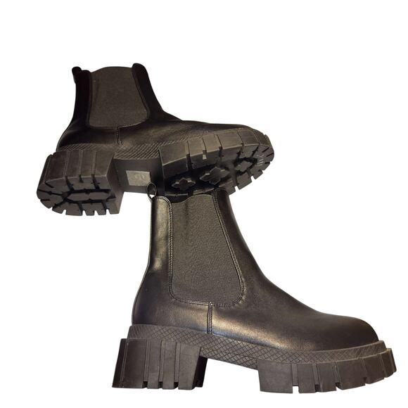 Billini Black 7 Men's Chelsea Boots Shoes Rugged - Picture 4 of 8